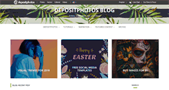 Desktop Screenshot of blog.depositphotos.com